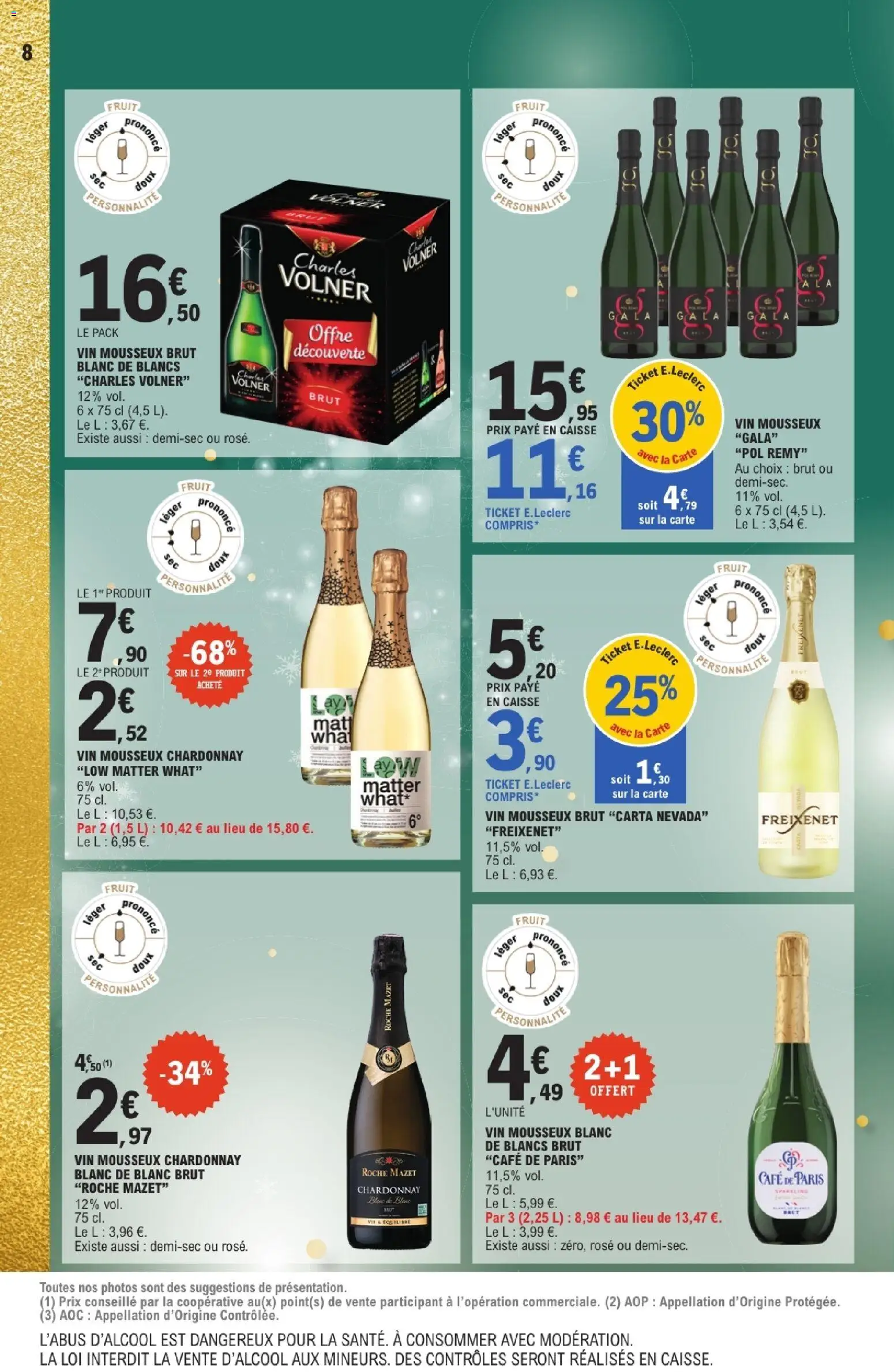 {H1} | Page: 8 | Produits: Vin mousseux, Mousseux, Café, Freixenet