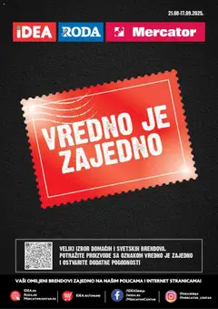 Roda vredno je zajedno - pregled Roda kataloga - važi od 21.08.2025