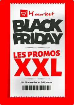 Hmarket - Prévisualisation de Hmarket Black Friday valide à partir de 26.11.2025