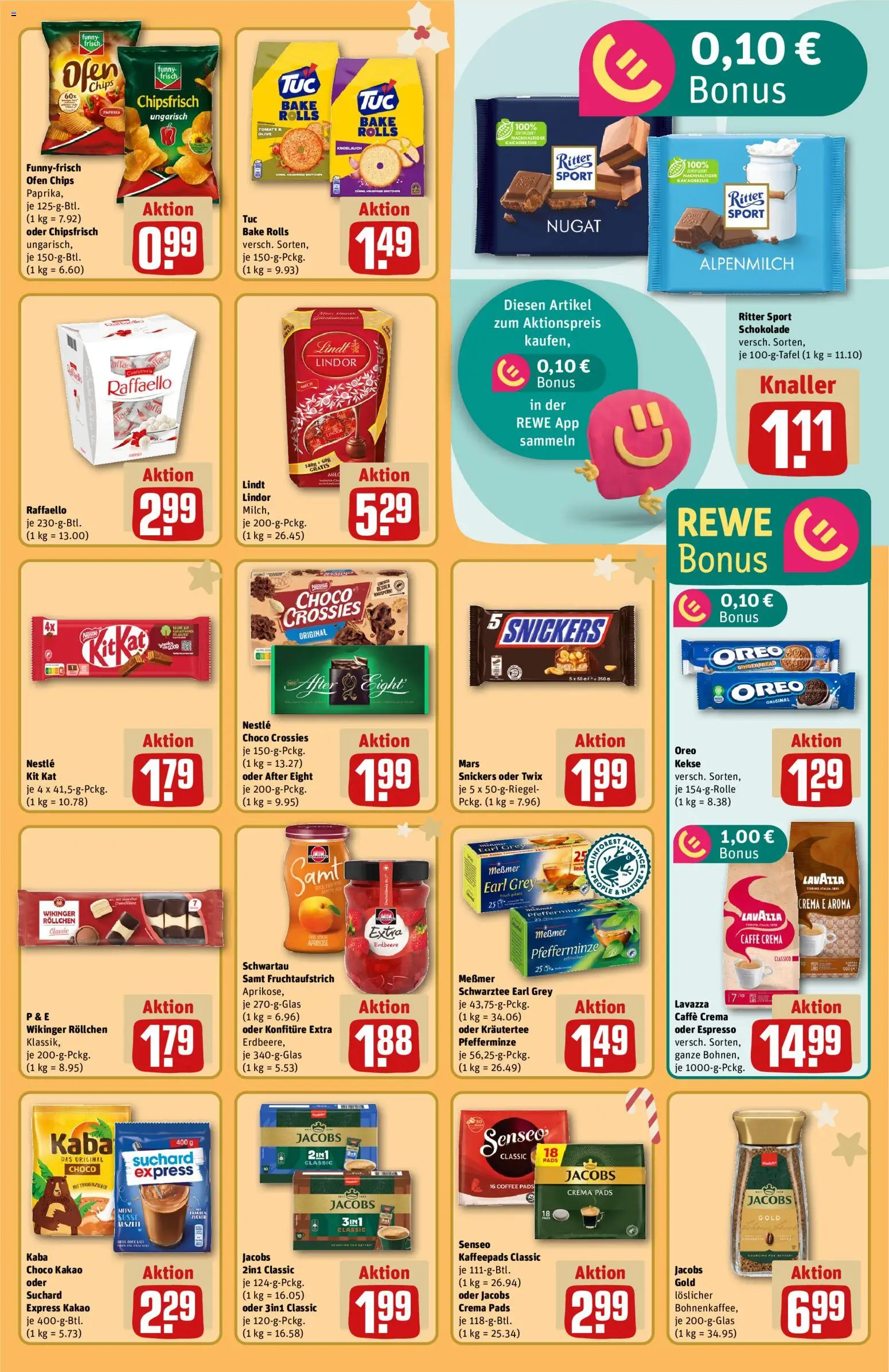 Rewe ihr Kaufpark Prospekt 	 – gültig ab 15.12.2025 | Seite: 21 | Produkte: Ofen, Senseo, Ritter sport, Snickers