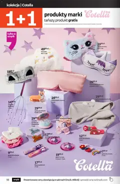 Pogląd oferty "Empik promocje" - ważna od 11.02.2026 | Strona: 98 | Produkty: Koc, Szczotka, Błyszczyk, Płatki