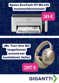Gigantti-mainoslehti voimassa 13.10.2025 alkaen | Sivu: 4 | Tuotteet: Kuulokkeet
