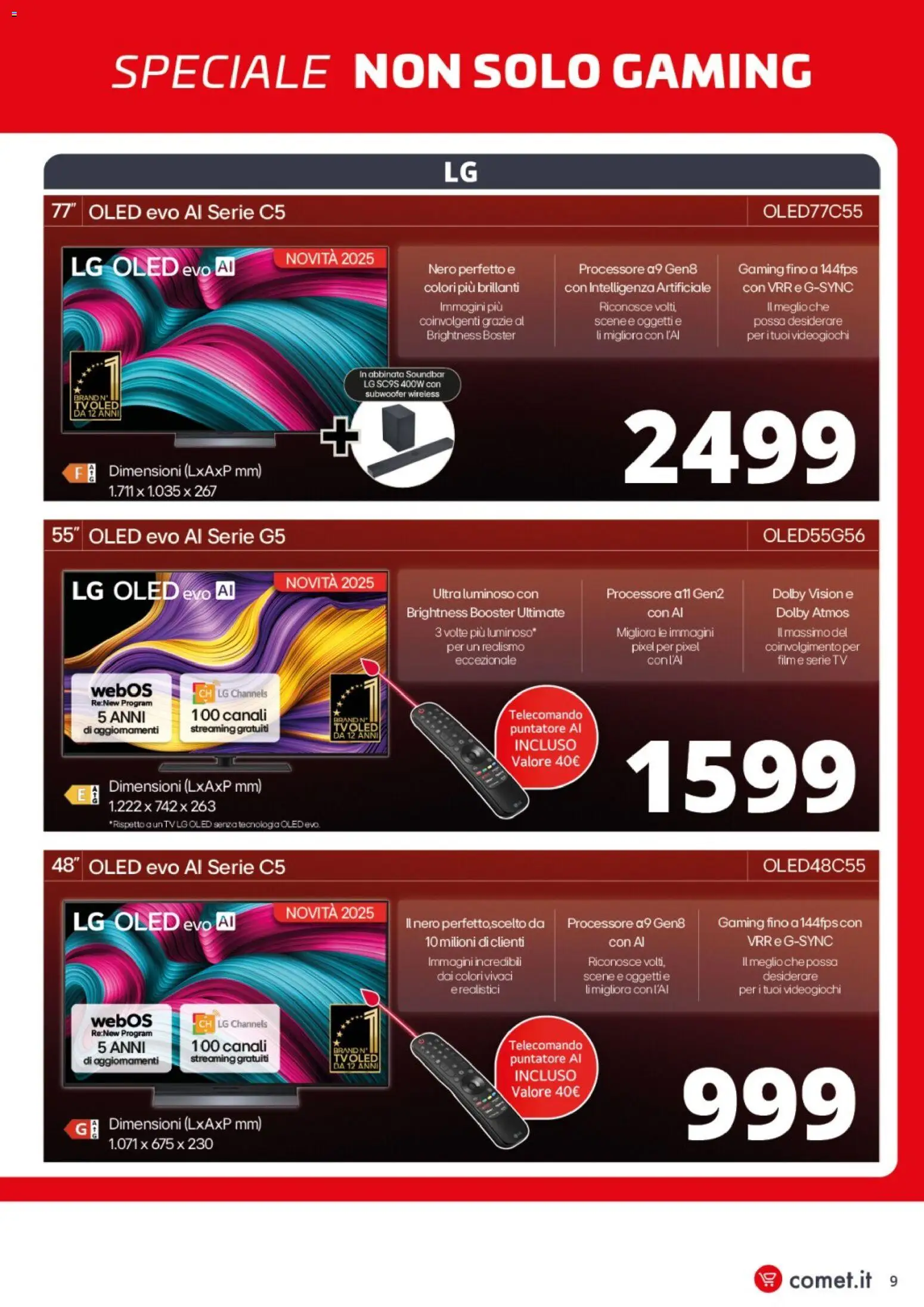 Volantino Comet del 31.10.2025 | Pagina: 9