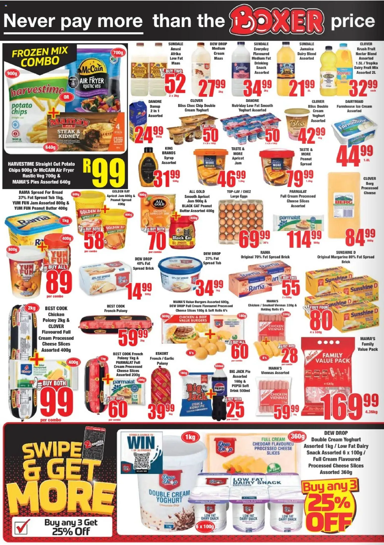 New Boxer catalogue – valid from 23.02.2026 | Page: 4 | Products: Jam, Cheese, Syrup, Garlic