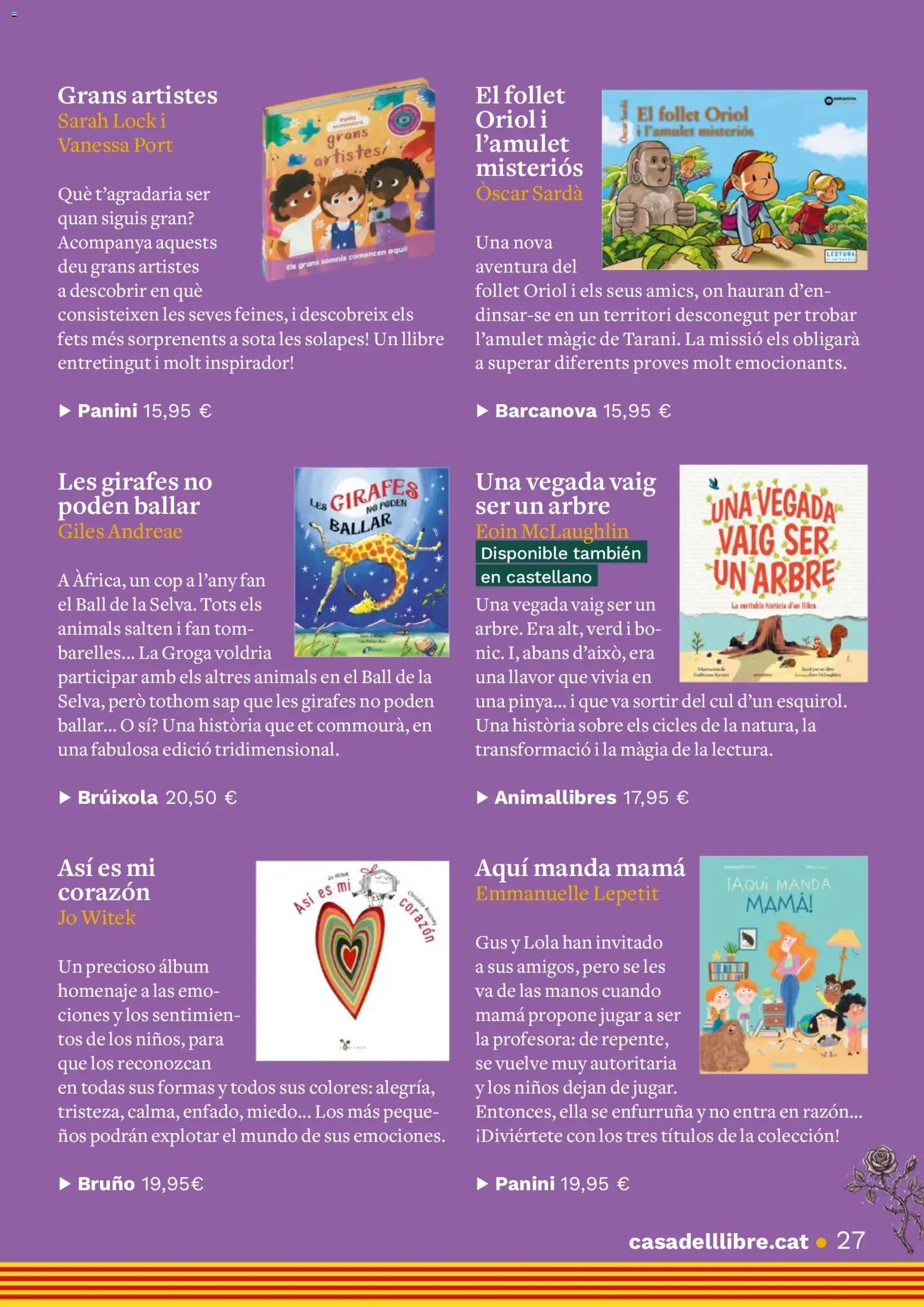Casa del libro Rebel el qui llegeix │ válido desde el 01.04.2026 | Página: 27