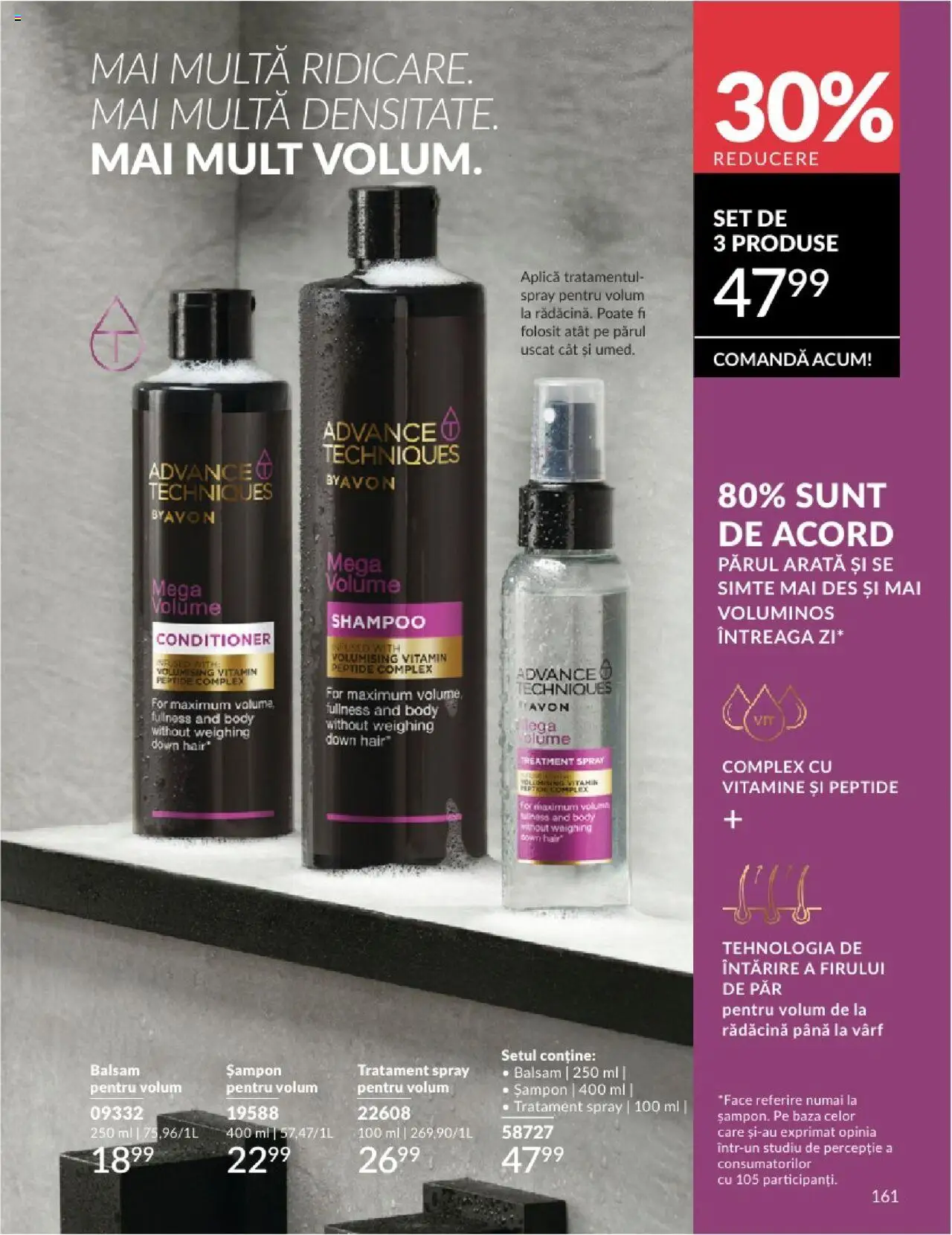 Catalog Avon - 06 2025 – valabil de la 01.06.2025 | Pagină: 161 | Produse: Body, Șampon, Balsam