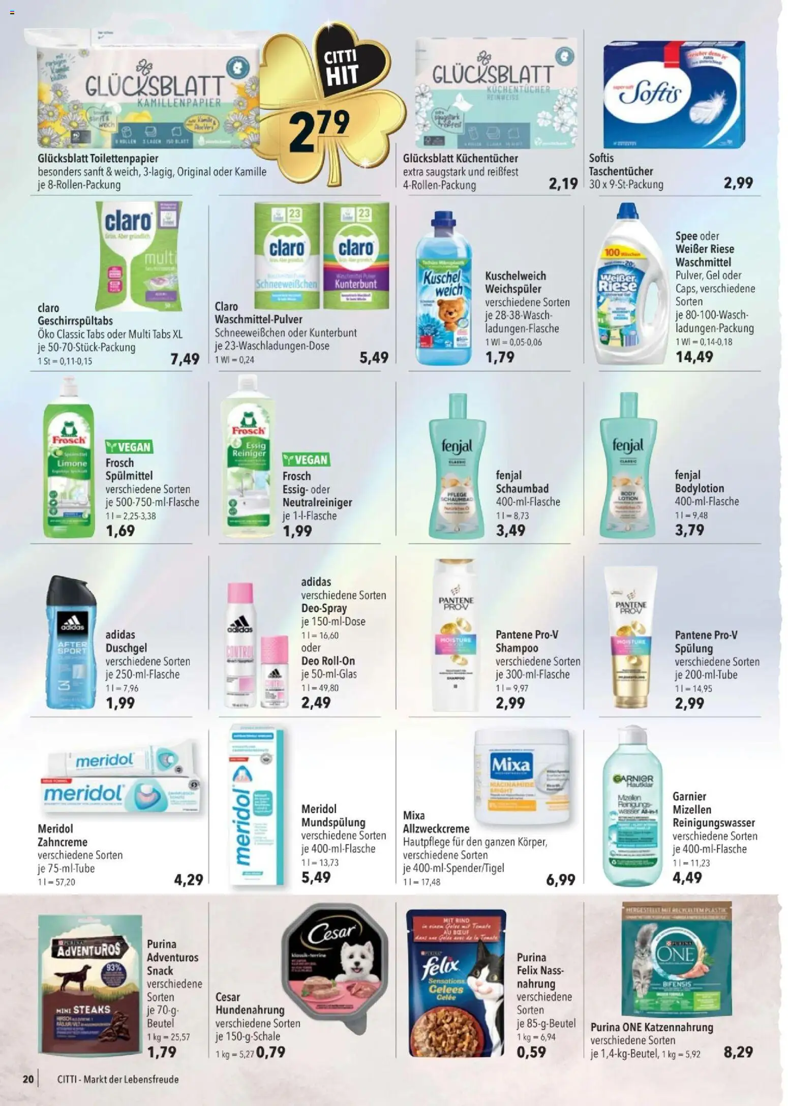 CITTI tilbudsavis – gyldig fra 27.12.2025 | Side: 22 | Produkter: Shampoo