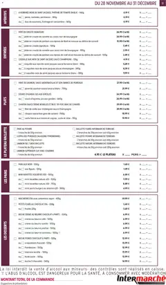 Intermarché - Prévisualisation de MACARONS X36 avec présentoir sapin - 435g, Macaroons X36 with fir display - 435g valide à partir de 28.11.2025 | Page: 11