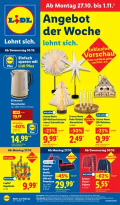 Lidl - Prospekt ab 27.10.2025 gültig