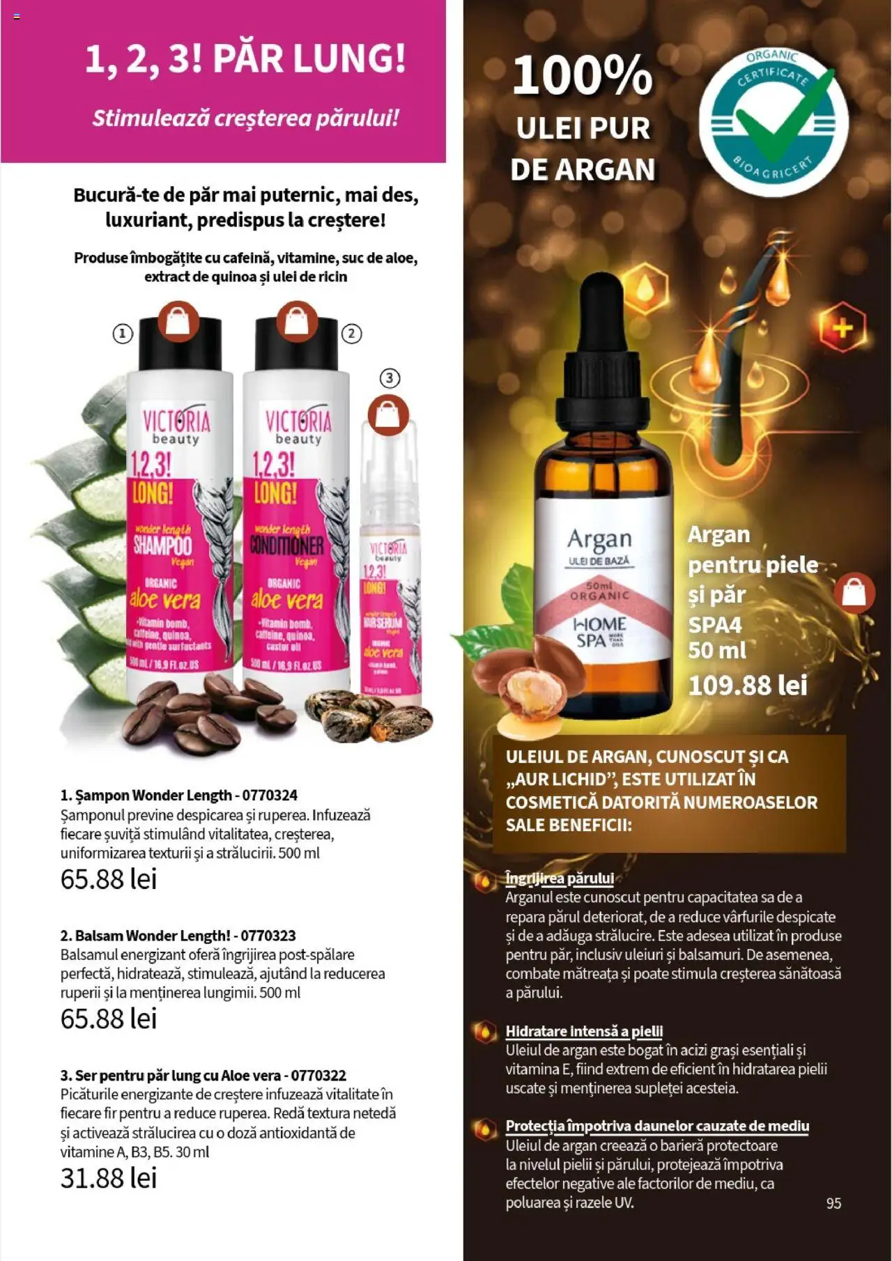 Catalog Lady’s – valabil de la 01.08.2025 | Pagină: 95 | Produse: Serum, Șampon, Ulei, Suc