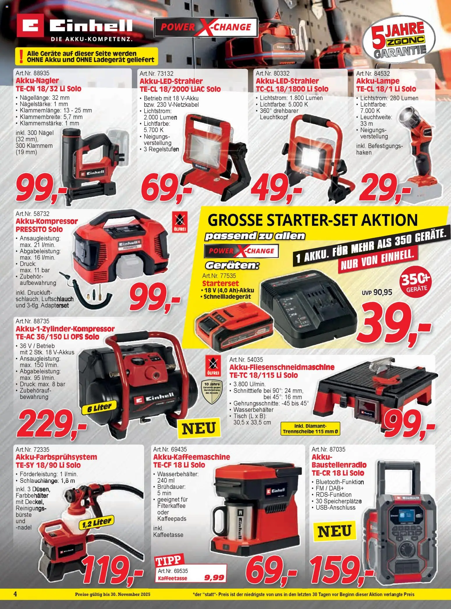 Zgonc - November II 2025 gültig ab 15.11.2025 | Seite: 4