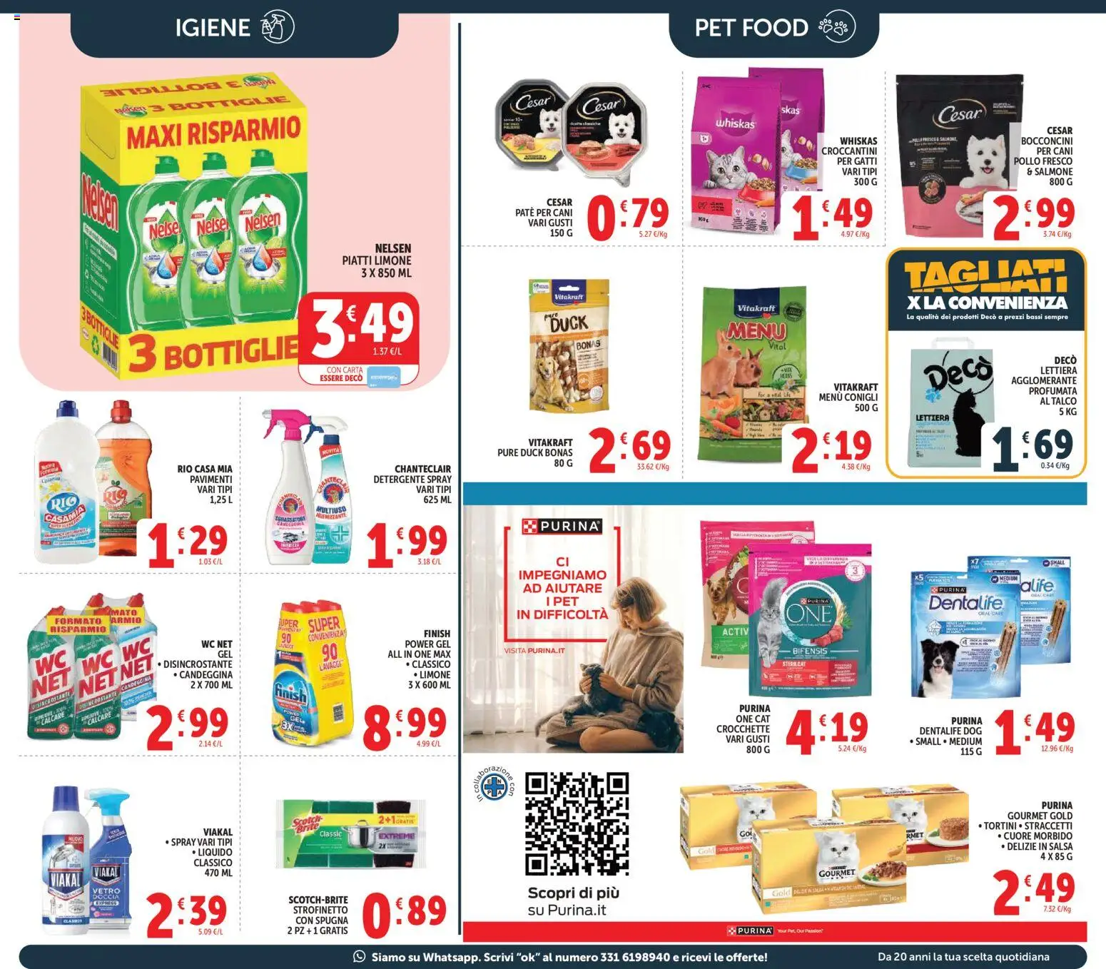 Volantino Decò del 27.03.2026 | Pagina: 27 | Prodotti: Salmone, Talco, Salsa, Crocchette