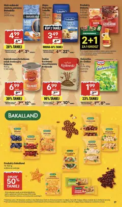 Pogląd oferty "Delikatesy Centrum Gazetka" - ważna od 18.12.2025 | Strona: 27 | Produkty: Delikatesy, Morele, Czekolada, Sałatka