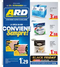 Anteprima del volantino ARD Discount Sardegna catalogo valido a partire dal 24.11.2025