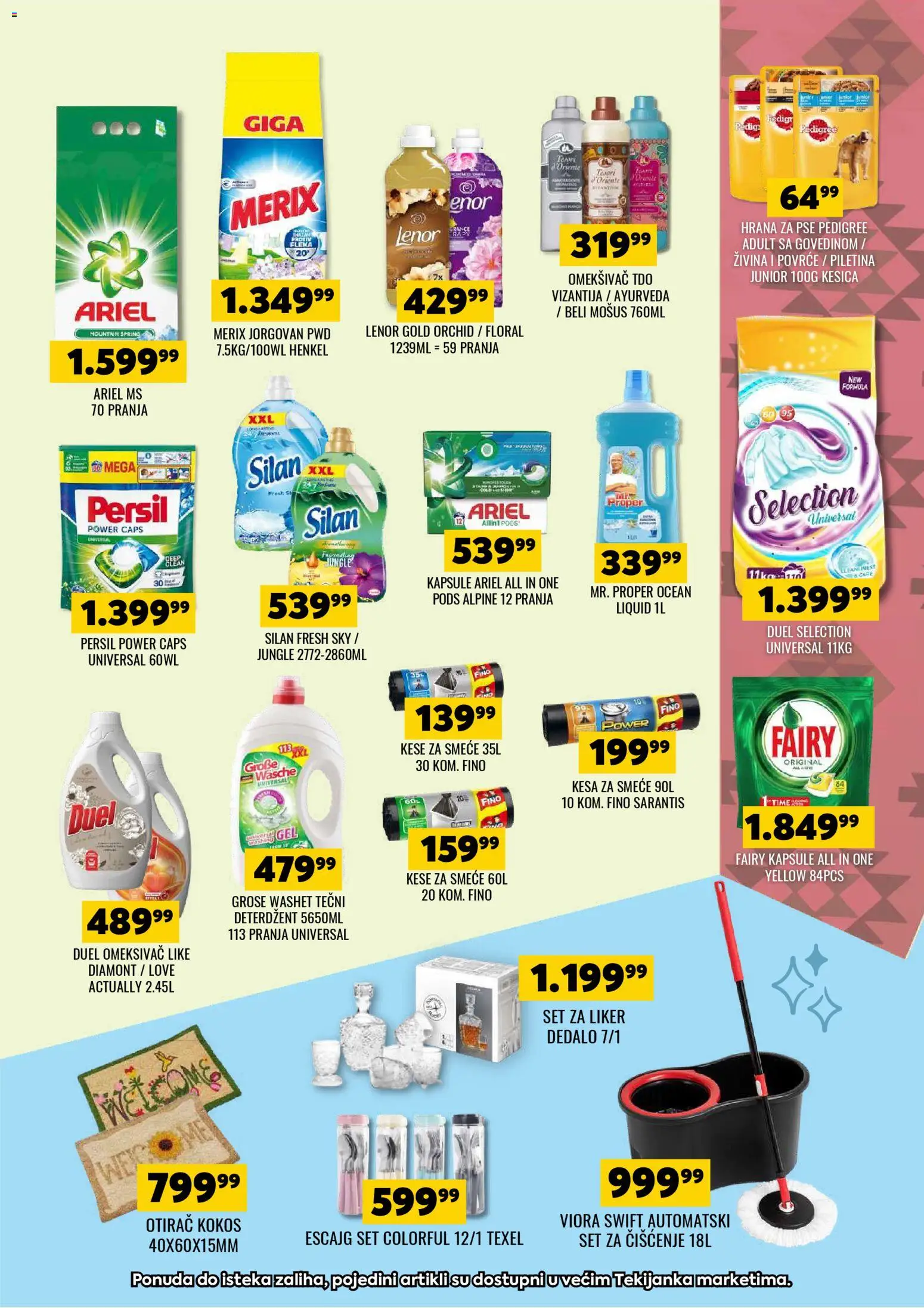 Tekijanka katalog - važi od 14.01.2026 | Strana: 15 | Proizvode: Pedigree, Kapsule, Piletina, Persil