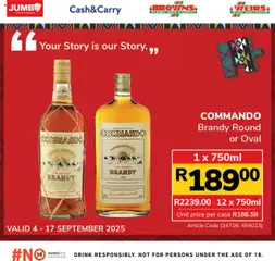 New Jumbo catalogue – valid from 04.09.2025 | Page: 2 | Products: Case, Brandy