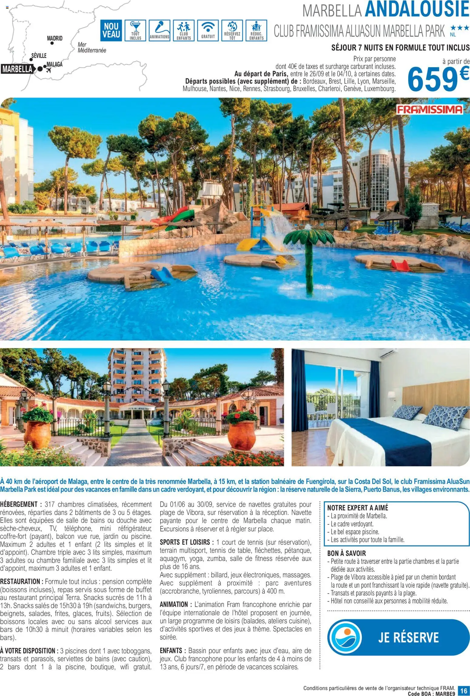 {H1} | Page: 16 | Produits: Alcool, Buffet, Douche, Cadre