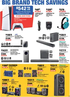 OK Furniture specials catalogue – valid from 06.04.2026 | Page: 11 | Products: Cable, Speaker, Charger, Soundbar