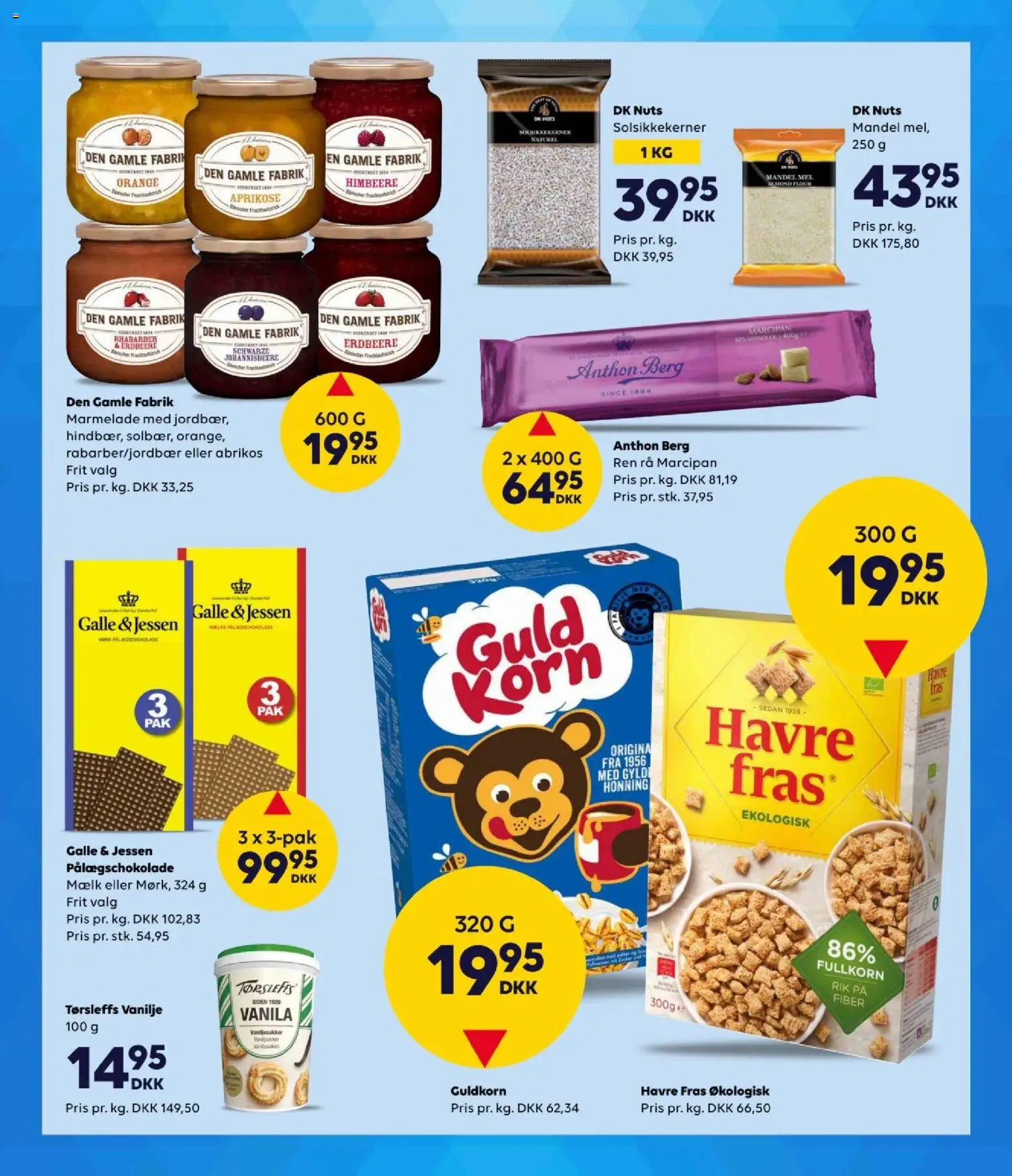 Bordershop tilbudsavis – gyldig fra 12.04.2026 | Side: 5 | Produkter: Solsikkekerner, Korn, Honning, Marmelade