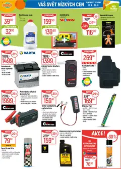 Globus leták od 17.09.2025 | Strana: 30 | Produkty: Tester autobaterie, Olej, Destilovaná voda, Alkohol tester