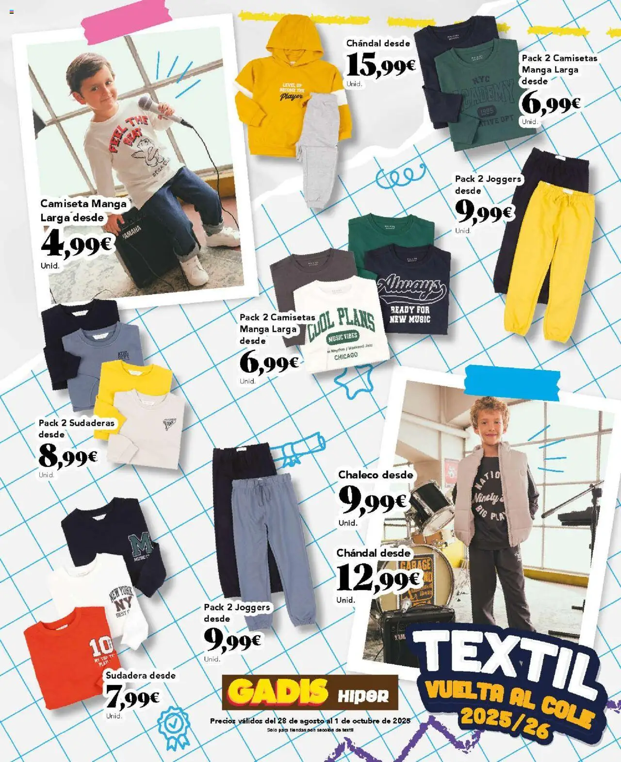 Gadis folleto │ válido desde el 28.08.2025 | Página: 3 | Productos: Sudadera, Chaleco