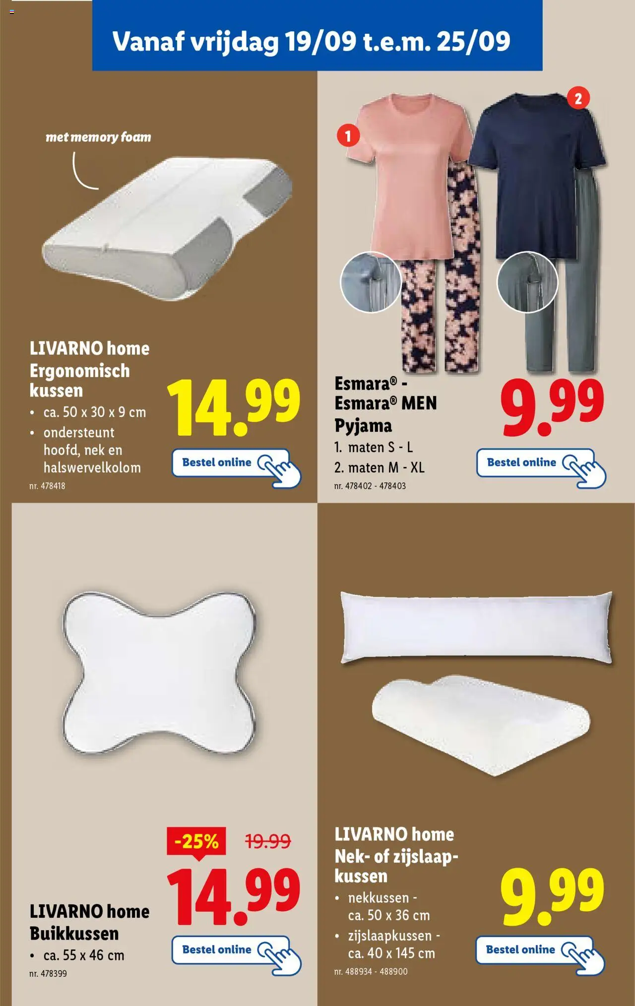  | Pagina: 48 | Producten: Kussen, Pyjama