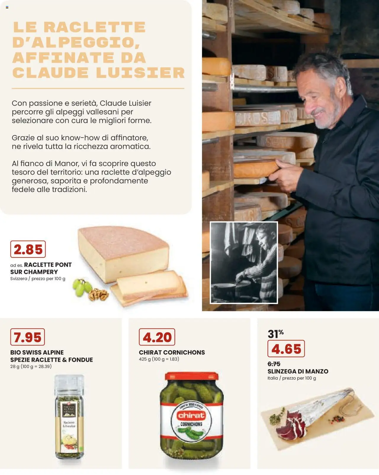 Manor Aktionen Alpeggi – gültig ab 21.10.2025 | Seite: 2 | Produkte: Raclette, Fondue