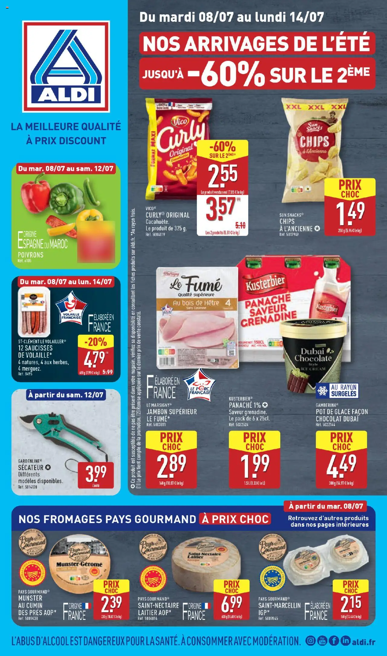  | Page: 1 | Produits: Volaille, Cumin, Saint-Nectaire laitier, Chocolat