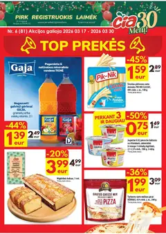 ČIA MARKET leidinys galioja nuo 17.03.2026