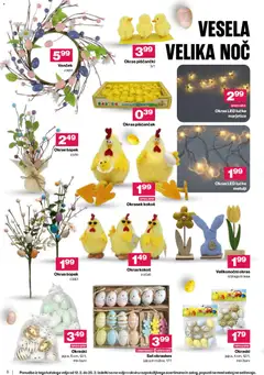 Mercator katalog akcije – veljaven od 11.03.2026 | Stran: 8 | Izdelki: Šopek, Jajca