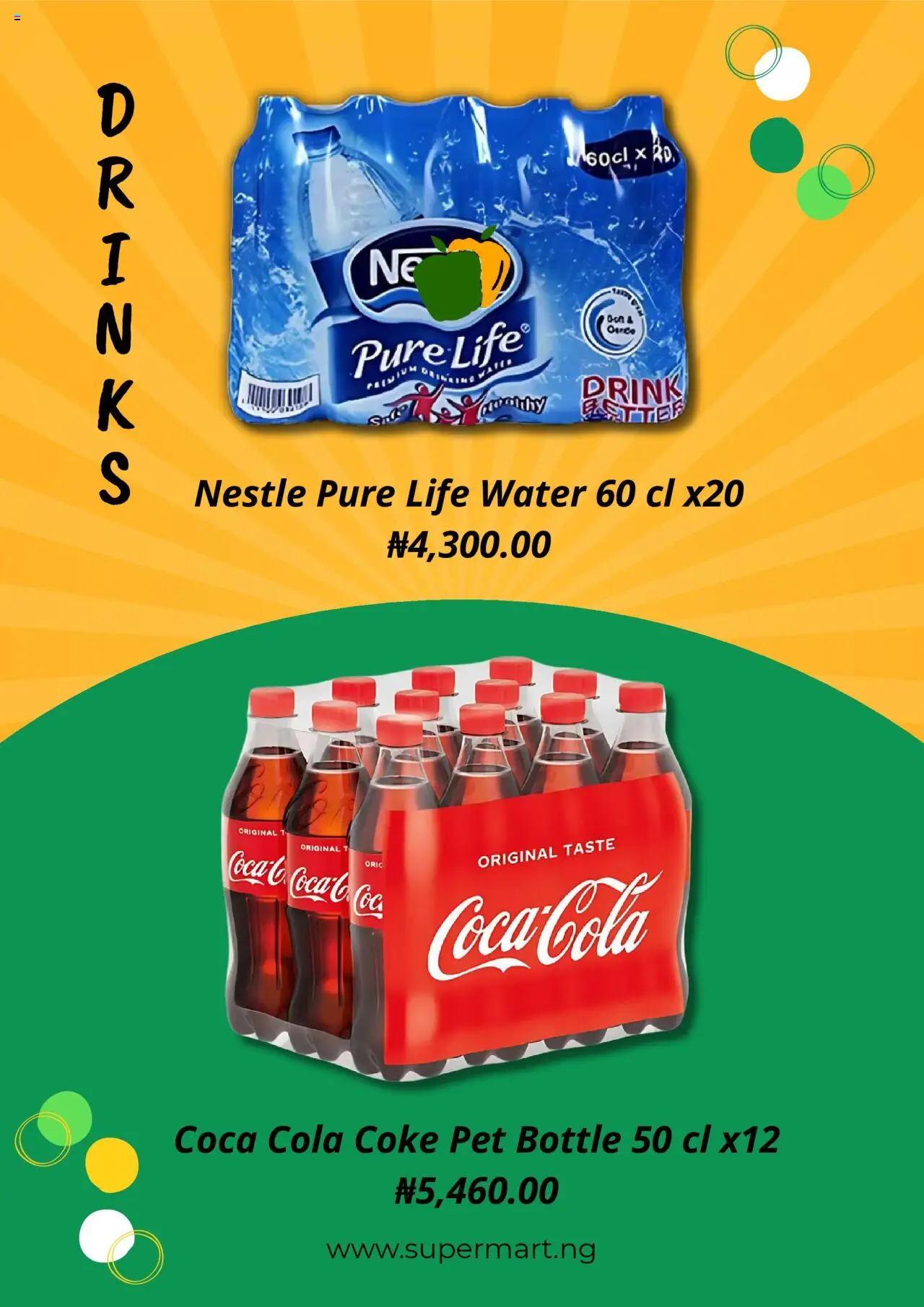 Supermart Catalogue valid from 13.08.2025 | Page: 7 | Products: Water