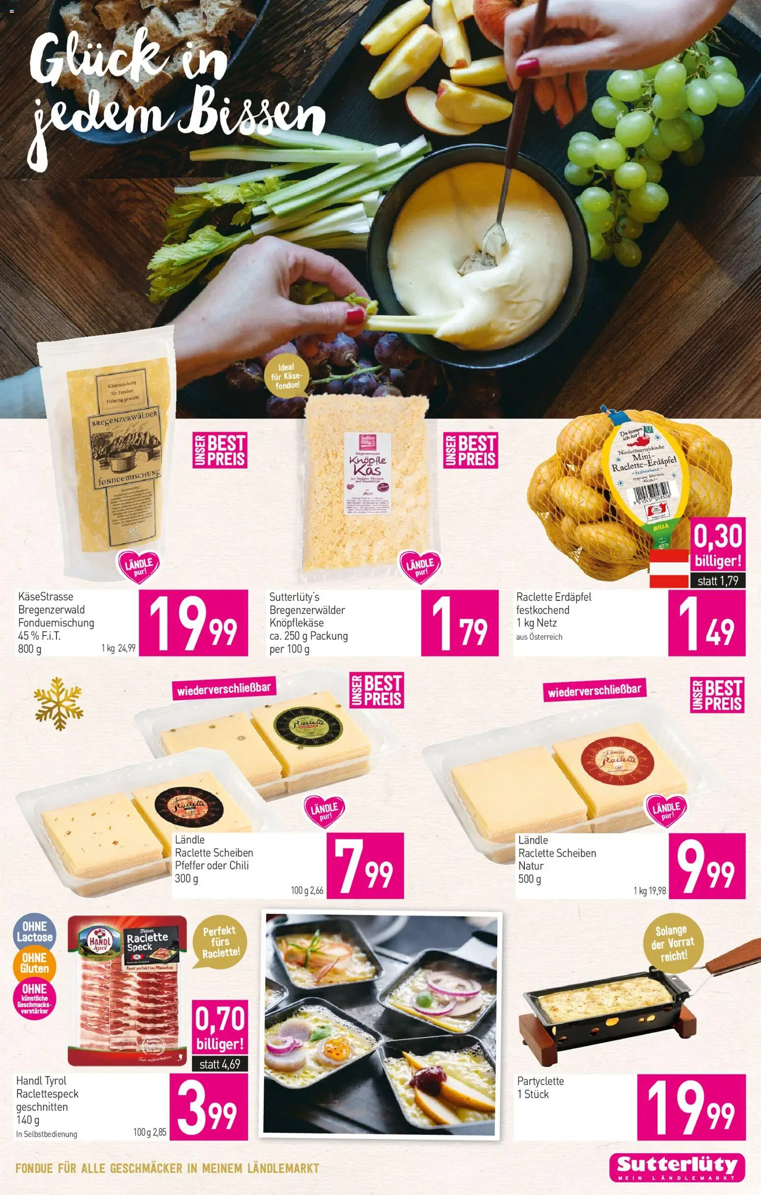 Sutterlüty Flugblatt gültig ab 22.12.2025 | Seite: 9 | Produkte: Pfeffer, Chili, Käse