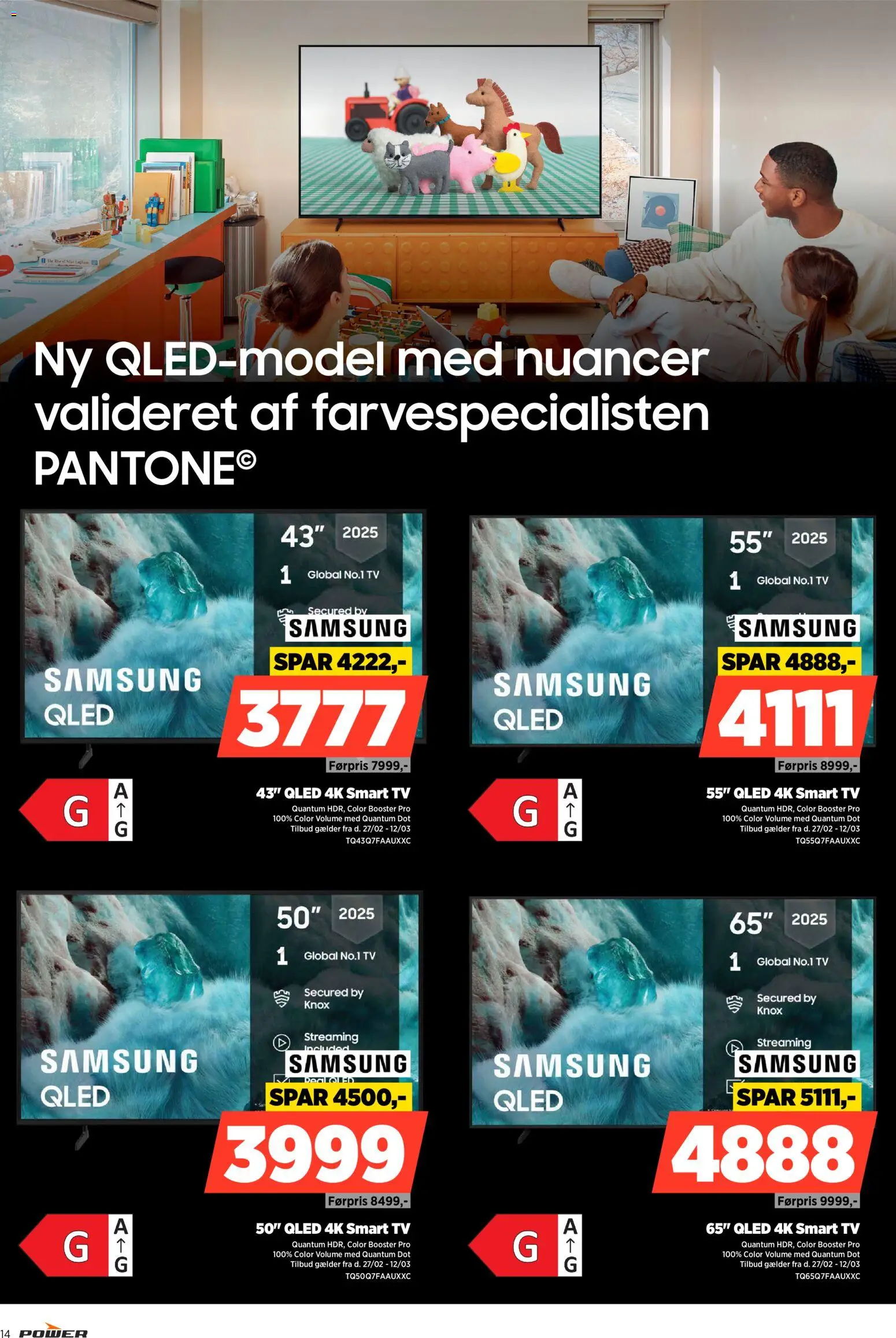 Power tilbudsavis – gyldig fra 03.04.2026 | Side: 14 | Produkter: Smart TV, TV
