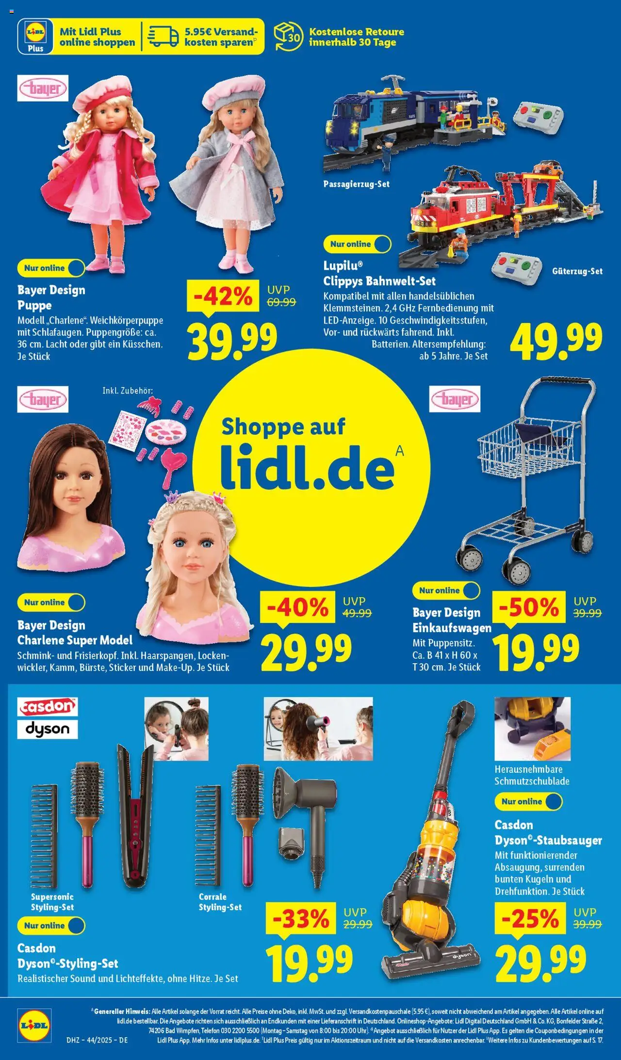Lidl - Prospekt – gültig ab 27.10.2025 | Seite: 18 | Produkte: Dyson, Bad, Telefon