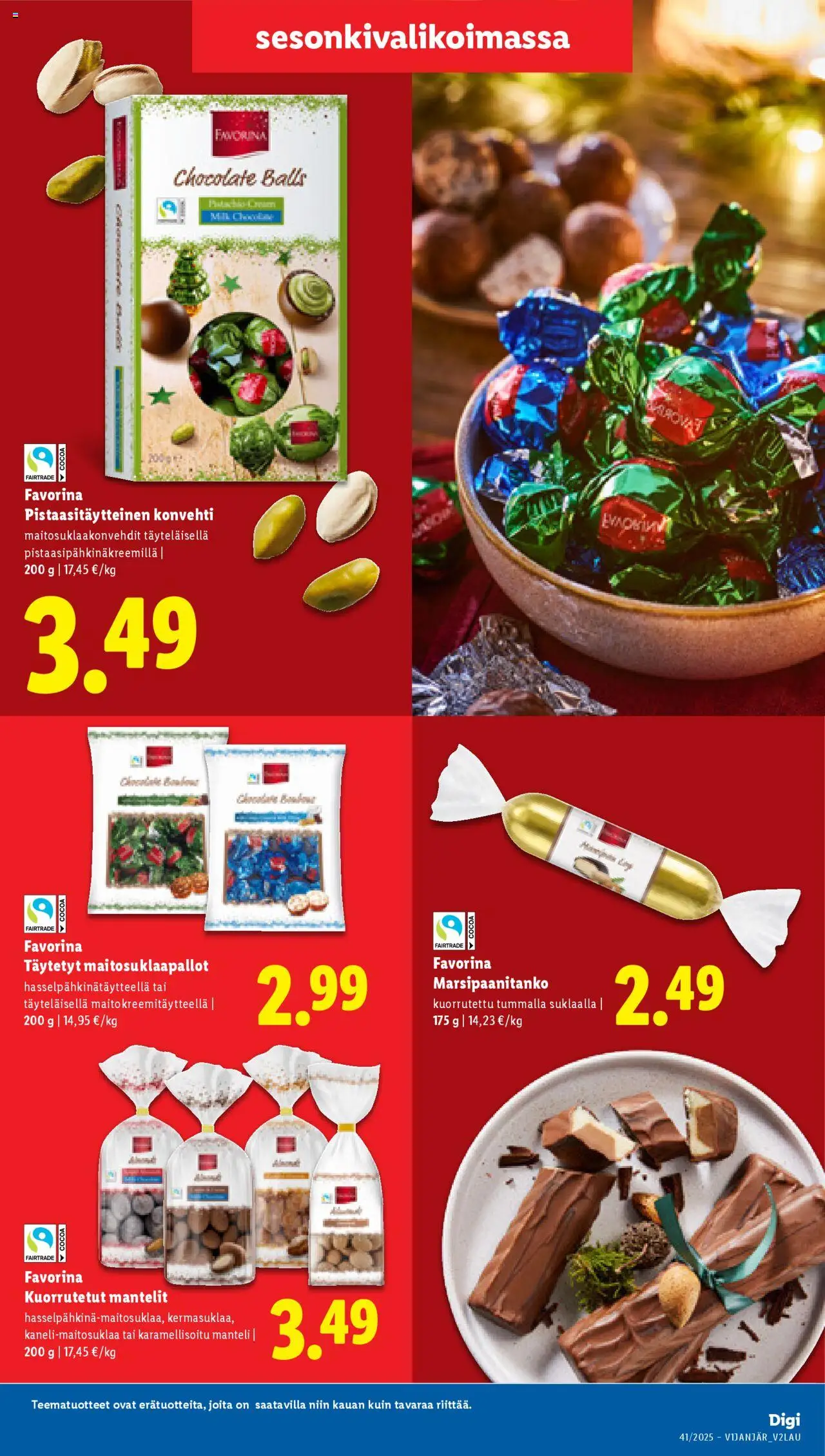 Lidl tarjoukset - Helsinki – voimassa 09.10.2025 alkaen | Sivu: 27 | Tuotteet: Mantelit