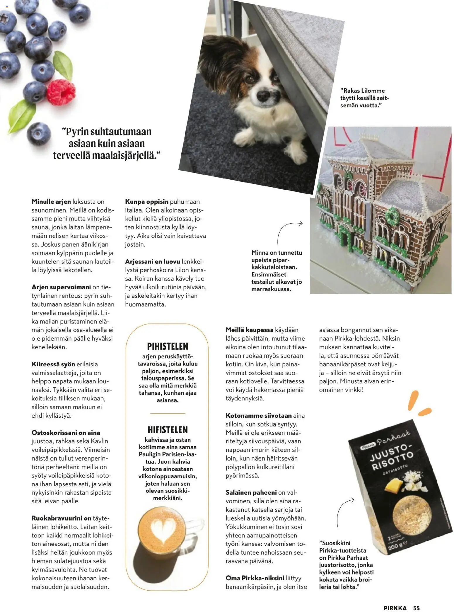 K-Citymarket - Pirkka – voimassa 05.11.2025 alkaen | Sivu: 55 | Tuotteet: Voi, Juusto