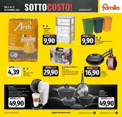 Volantino Famila del 04.09.2025 | Pagina: 6 | Prodotti: Tè, Avvitatore, Trapano, Cassettiera