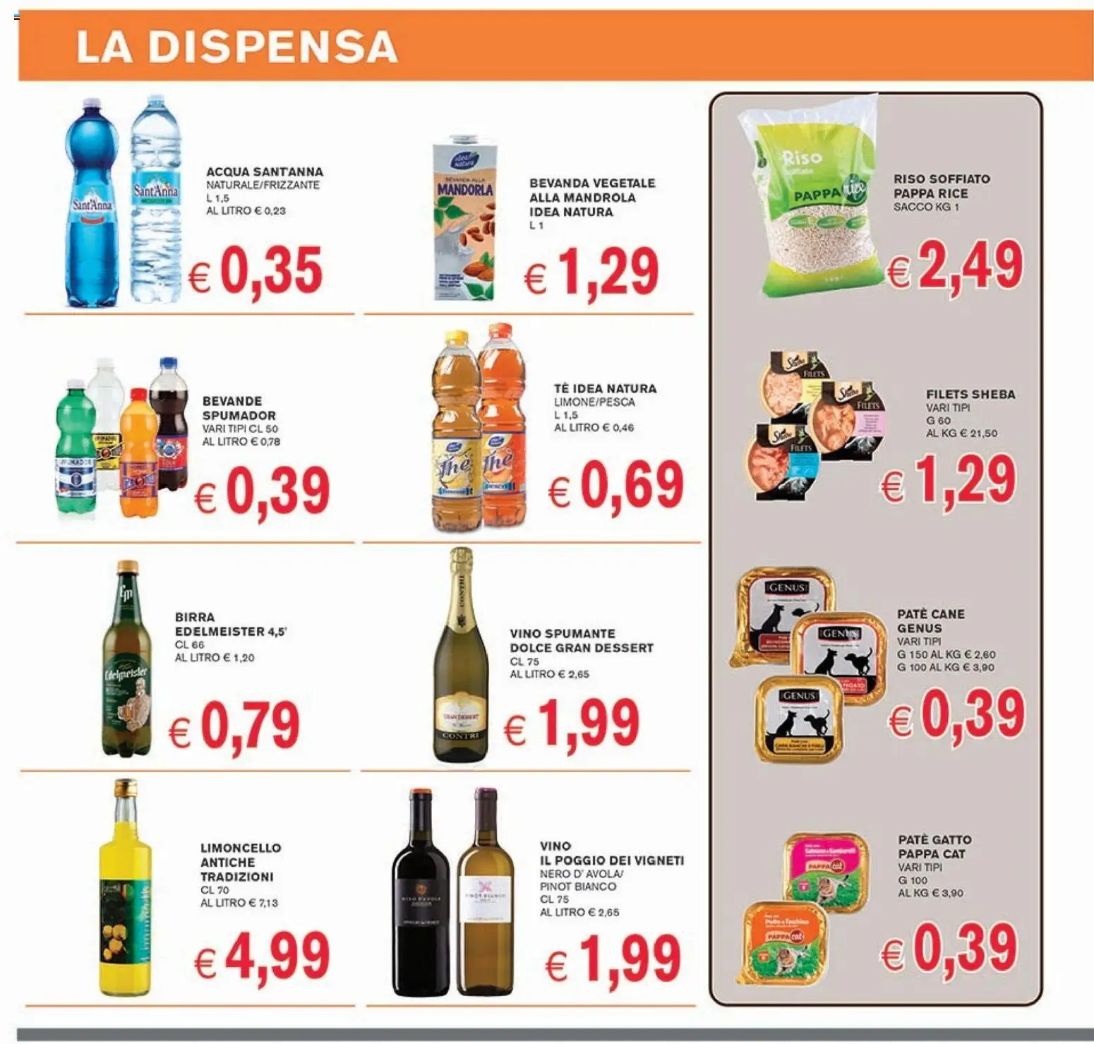 Volantino Coal del 27.02.2026 | Pagina: 10 | Prodotti: Paté, Birra, Riso, Acqua