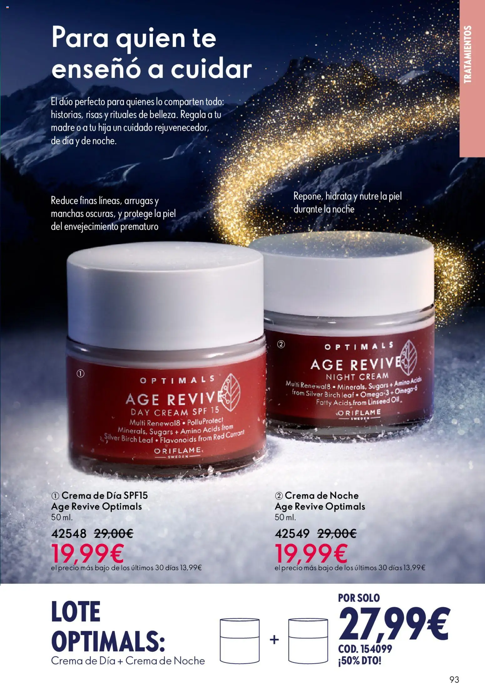 Oriflame - Catálogo Campaña 16 │ válido desde el 19.11.2025 | Página: 93 | Productos: Crema, Té, Crema de día, Crema de noche
