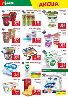 Jager katalog │ velja od 23.07.2025 | Stran: 5 | Izdelki: Grški jogurt, Sirni namaz, Sir, Jogurt