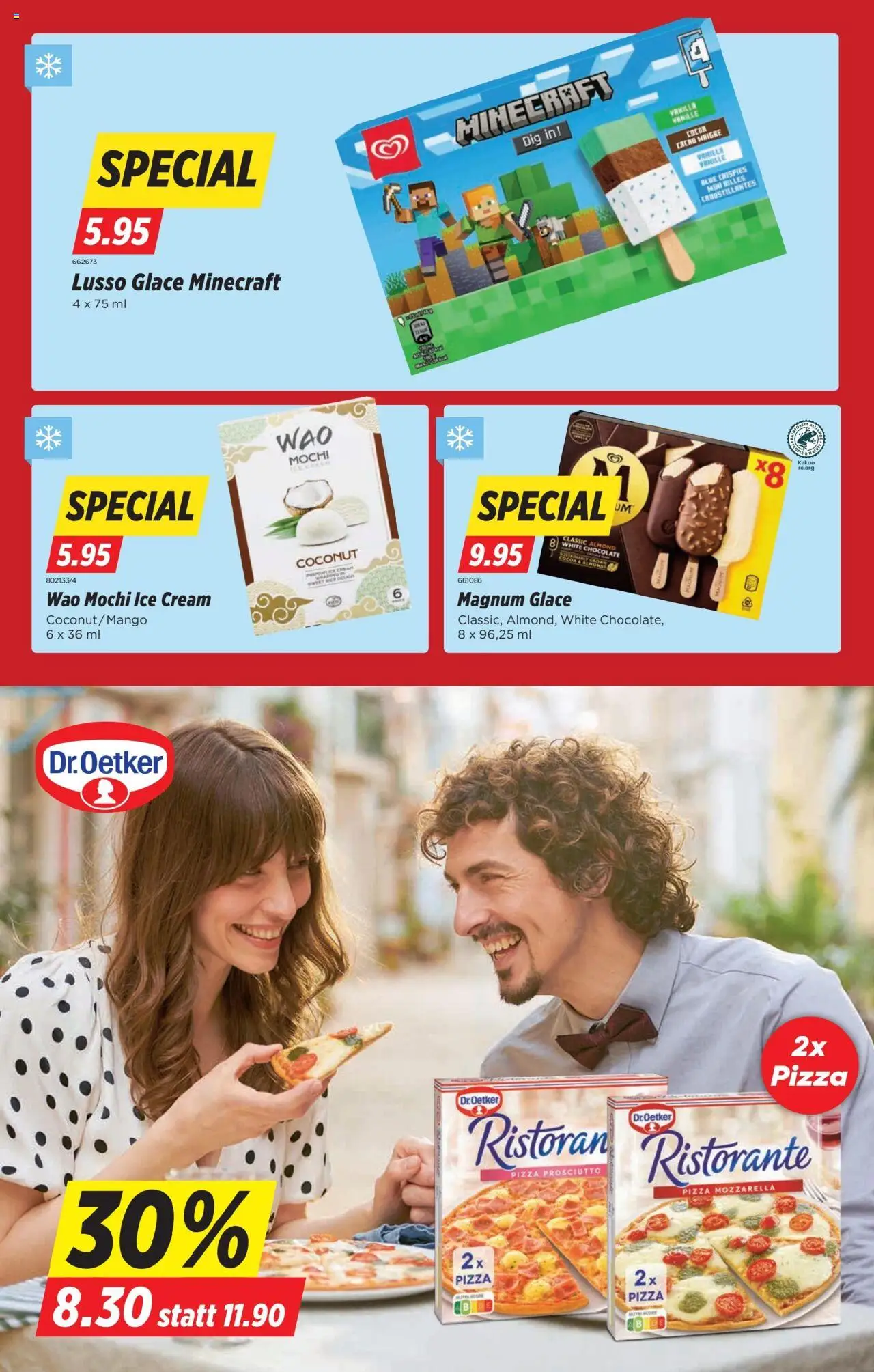 Denner Aktionen ab 12.08.2025 | Seite: 7 | Produkte: En Kommode, Glace, Pizza, Mango