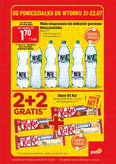 POLOmarket Gazetka - Super Hity od 21.07.2025 | Strona: 5 | Produkty: Baton, Woda niegazowana, Woda