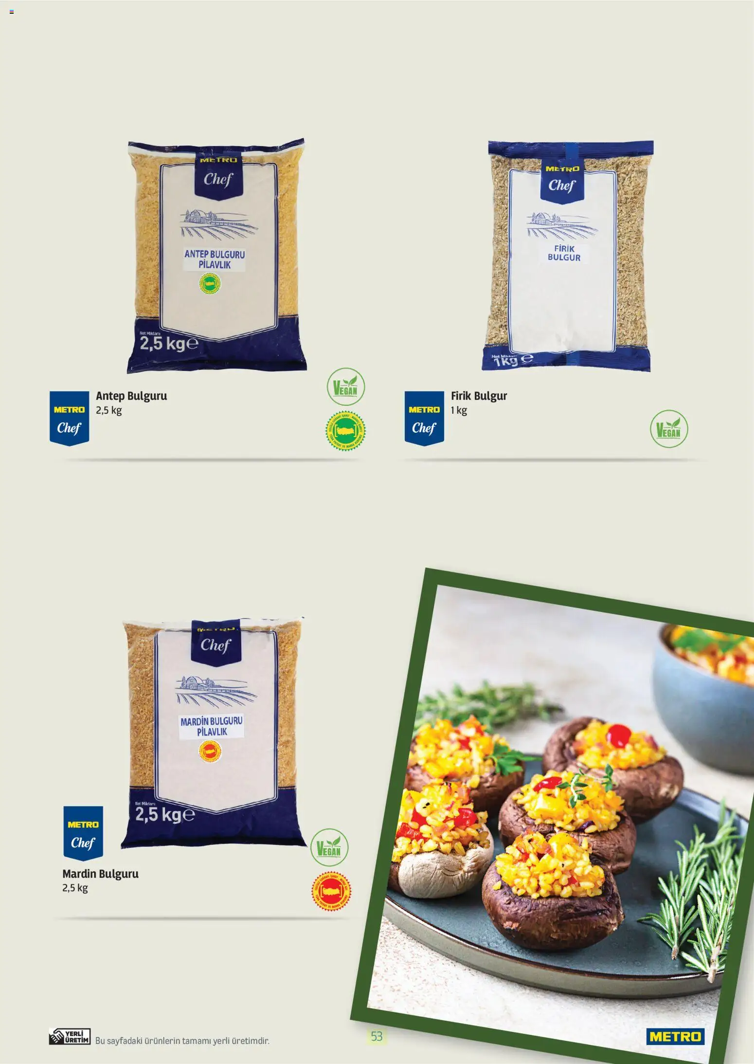 Metro - Bitki Bazlı ve Vegan 2025 - 21.10.2025 tarihinden itibaren geçerlidir | Sayfa: 53