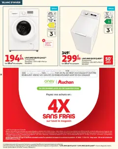 Auchan - Prévisualisation de Auchan - Blanc d'hiver valide à partir de 26.12.2025 | Page: 38