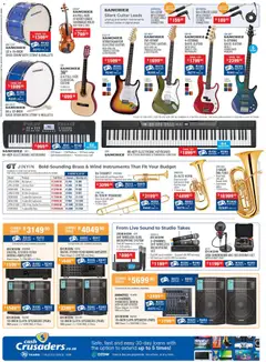 Cash Crusaders specials catalogue – valid from 20.03.2026 | Page: 4 | Products: Microphone, USB, Mixer, Switch
