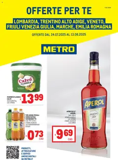 Anteprima del volantino Volantino Metro	 valido a partire dal 24.07.2025