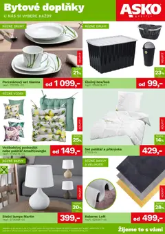 ASKO nábytek leták - Bytové doplňky za skvělé ceny od 15.05.2025 | Strana: 1
