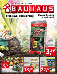 Bauhaus leták platný od 09.03.2026