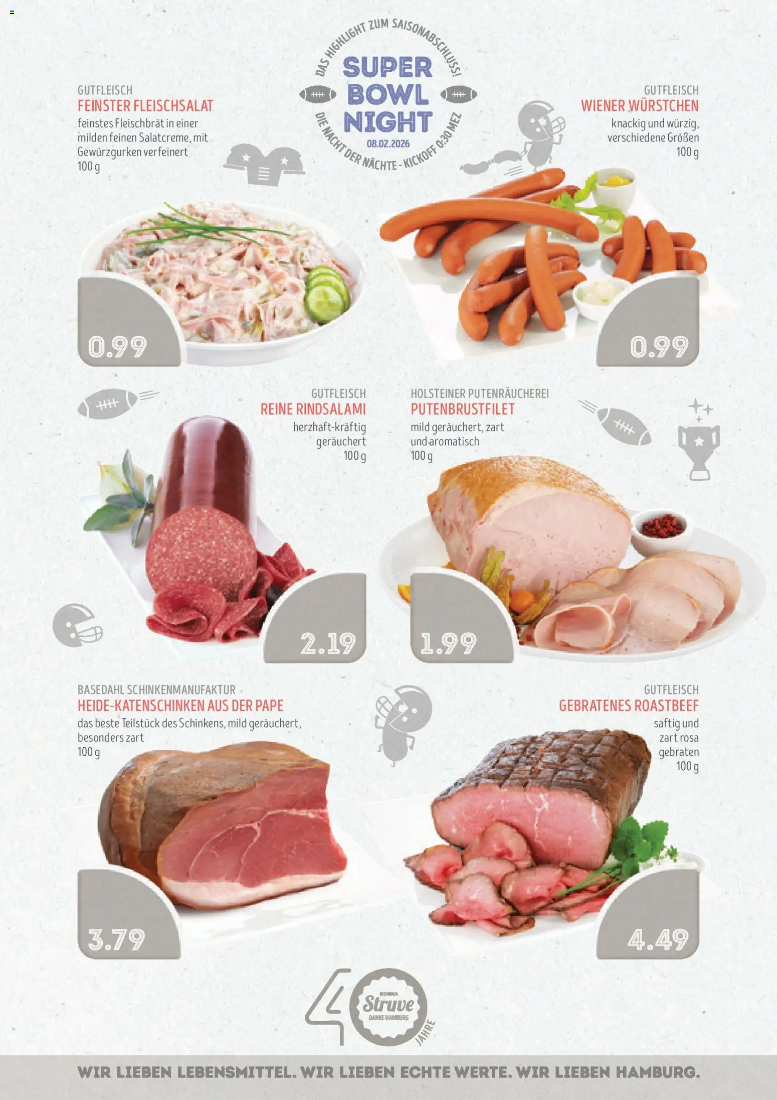 Edeka Struve Prospekt 	 – gültig ab 02.02.2026 | Seite: 7 | Produkte: Wiener wurstchen, Roastbeef