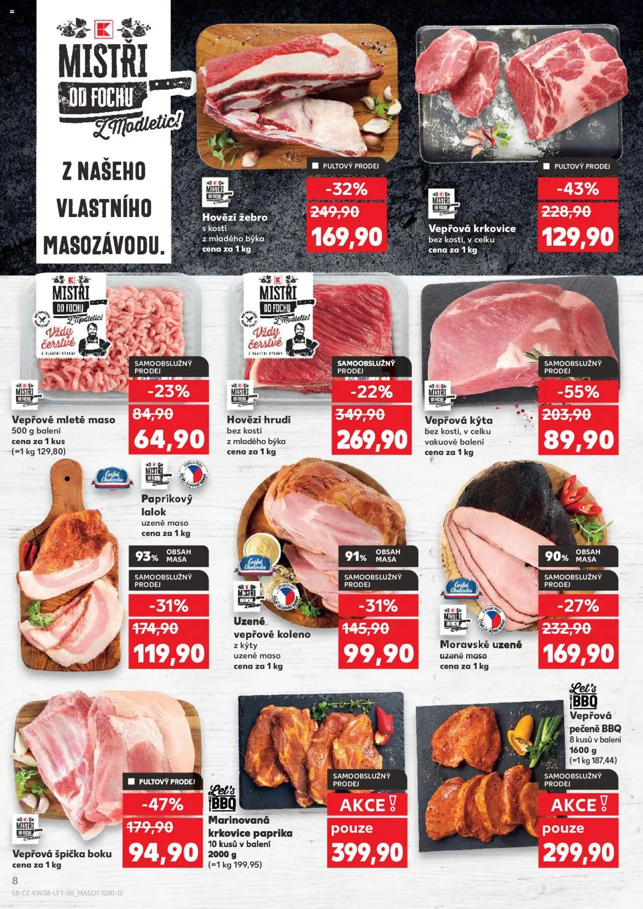 Kaufland leták - Kolín od 17.09.2025 | Strana: 8